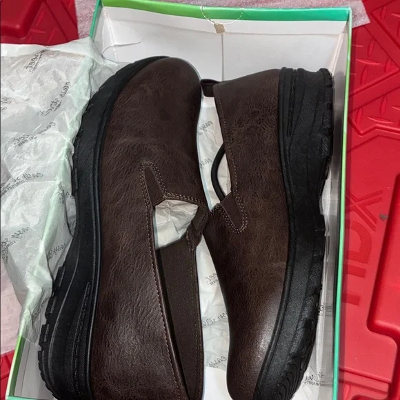 easy street Dark Brown Slip-On Loafers - Picture 9 of 10